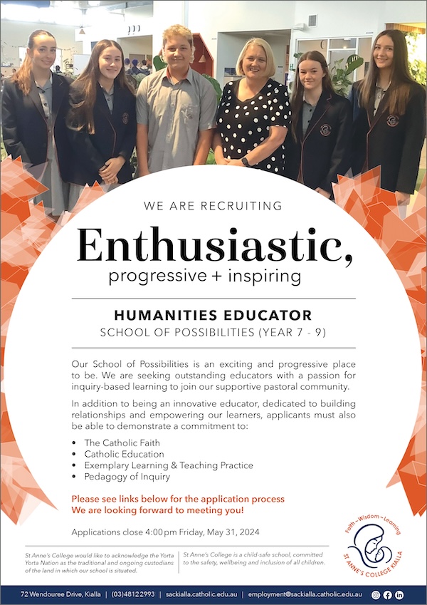 St Anne s College SOI Humanities Teaching Position May 2024 Website Advert