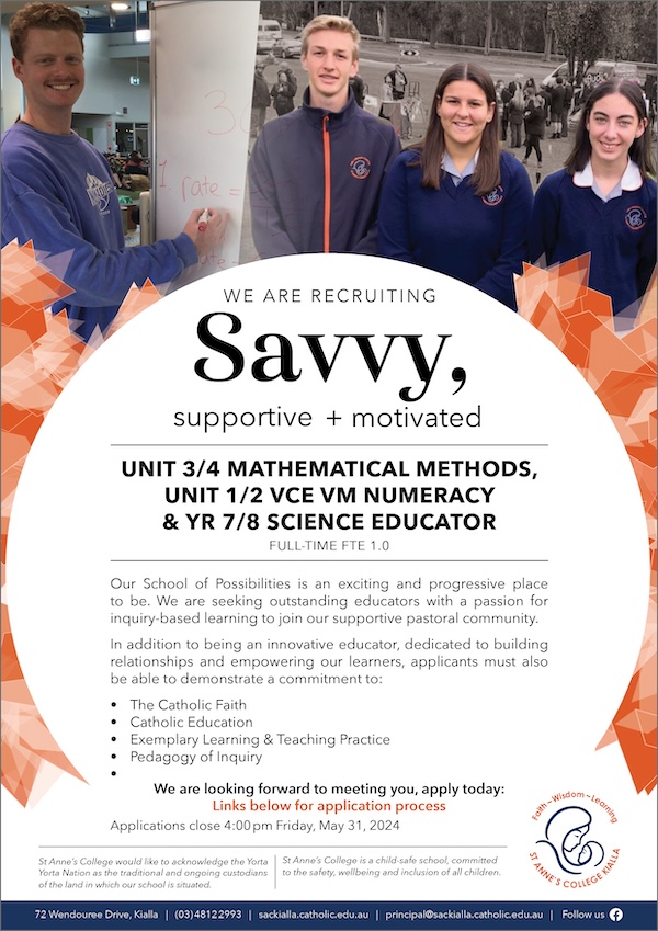 St Anne s College SOP Mathematics Teaching Position May 2024 website